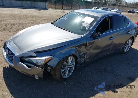 2021 Infiniti Q50 Luxe Awd from USA, damaged, VIN JN1EV7BR5MM751785